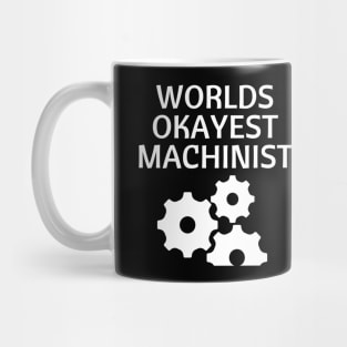 World okayest machinist Mug